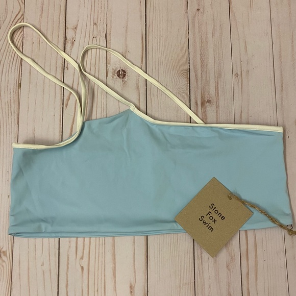 NWT Stone Fox Swim Ibiza bikini top in summer song size XS and XL - Picture 1 of 5